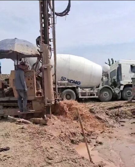 祁门岩石井施工